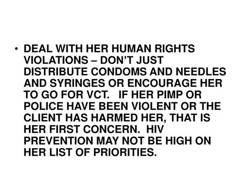 Ppt Building Knowledge Among Sex Workers And Human Rights Powerpoint Presentation Id