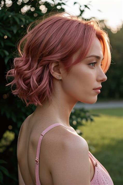 Pink Hair Bored Rear View Ai Porn