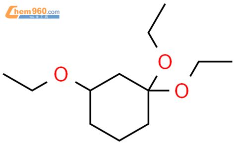 217969 17 09ci 113 三乙氧基 环己烷化学式、结构式、分子式、mol 960化工网