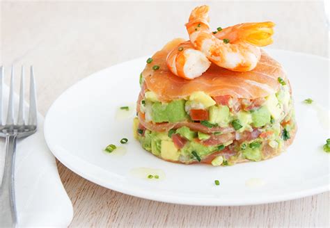 Smoked Salmon With Avocado Salsa And Prawns Recipe Best Recipes