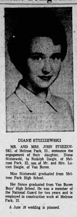 Diane Strzezewski Daigle Inconnu M Morial Find A Grave