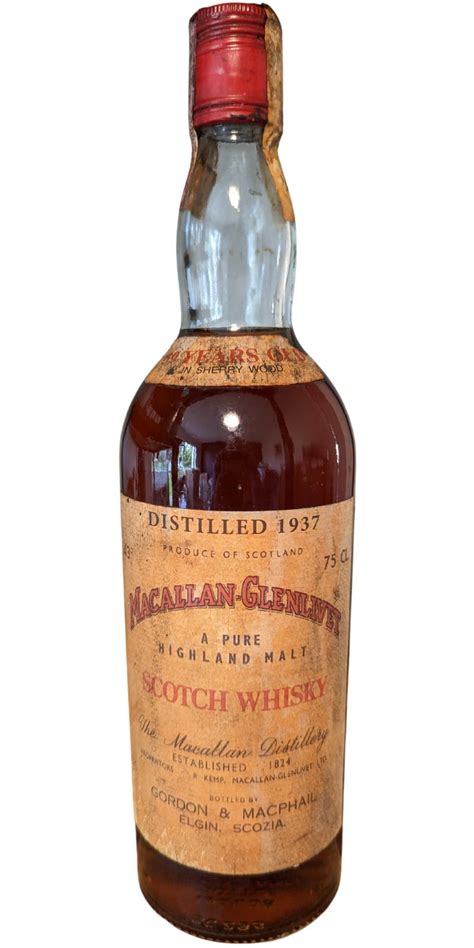Macallan 1937 GM - Ratings and reviews - Whiskybase