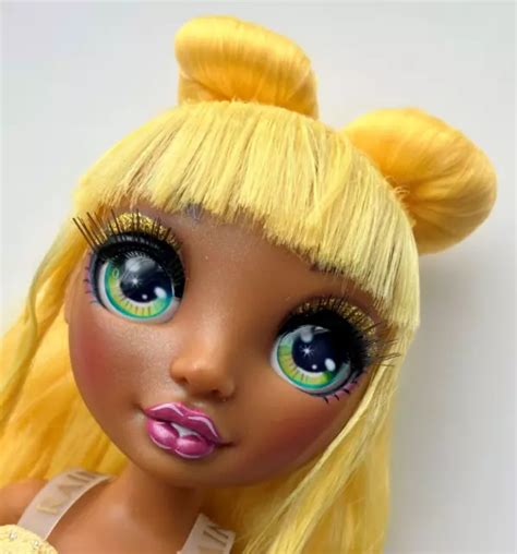 Rainbow High Sunny Madison Series Nude Articulated Doll Yellow Hair