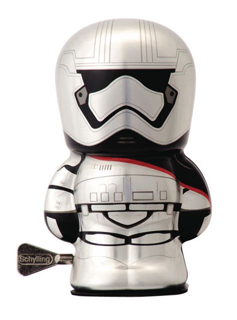 Feb168211 Star Wars E7 Captain Phasma Bebot Wind Up Tin Toy