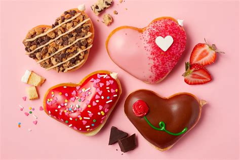 Sweet New Valentine S Day Specials At Krispy Kreme Popeyes Starbucks