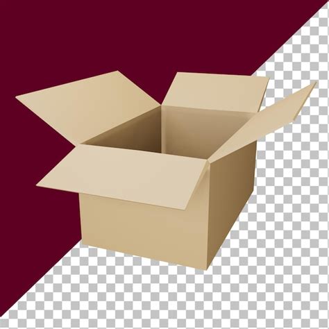 Premium Psd Cardboard Box