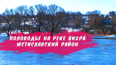 Половодье на реке Вихра - YouTube