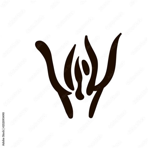 Vector Woman Vagina Icon Illustration On White Background Stock Vector Adobe Stock
