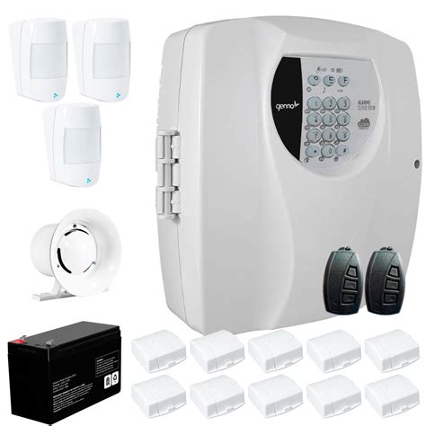 Kit Alarme Residencial Wifi Sensores Sem Fio Controles Remoto