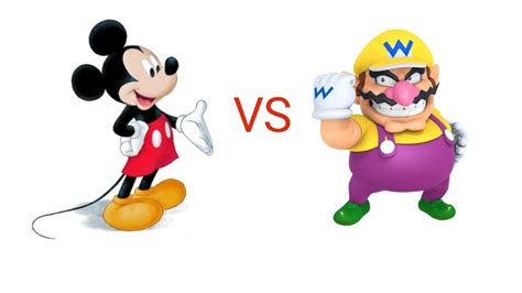 Mugen Mickey Mouse Vs Wario Youtube