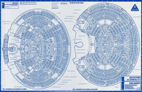 Star Trek 2022 Enterprise Blueprints