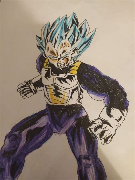 Vegeta Ssj Blue DibujArte Amino