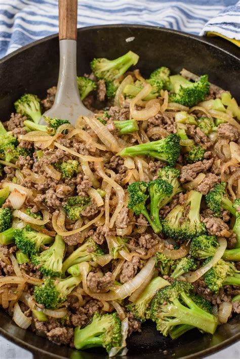 Ground Beef And Broccoli Stir Fry 30 Min Meal Crazy For Crust