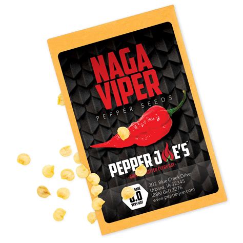 Buy Pepper Joe’s Box Of Dynamite Super Hot Pepper Seeds ­­­­­ Exclusive Hot Chili Seed Variety