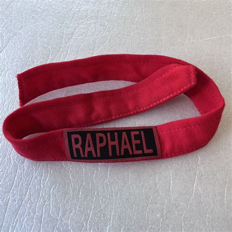 Vintage Tmnt Costume Raphael Headband Child Cosplay Ebay