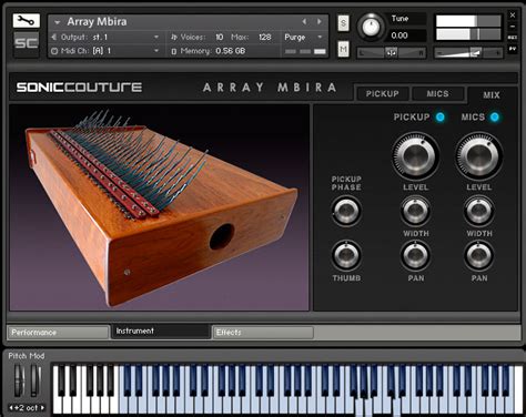 Array Mbira by Soniccouture - World Plugin VST3 Audio Unit AAX