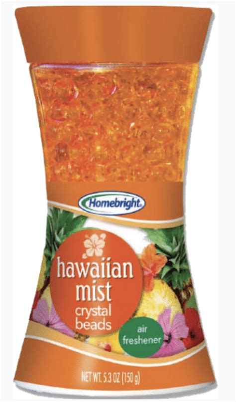 Crystal Bead Air Freshener Hawaiian Mist Rejoice International