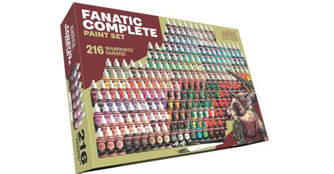 Army Painter Warpaints Fanatic Complete Paint Set Deskové Hry Planeta Her