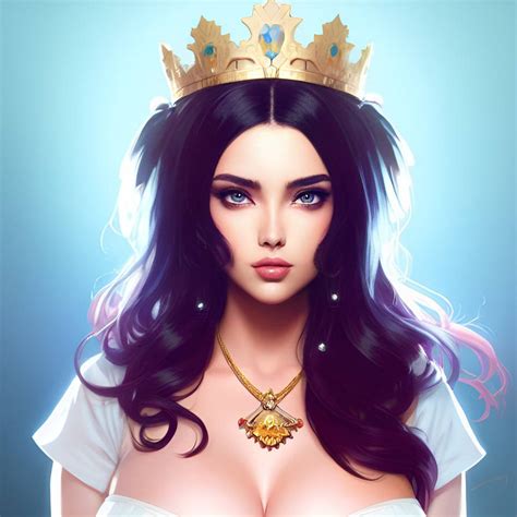 Busty Fantasy Queen by Loki-667 on DeviantArt