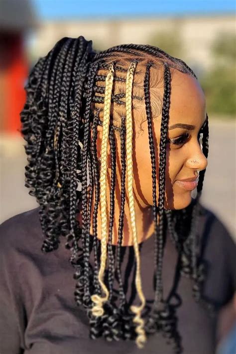 39 Crazy Braided Ponytail Hairstyles Curly Craze In 2024 Box Braids