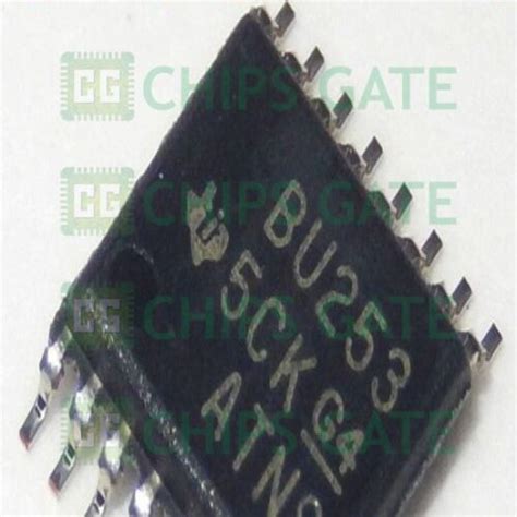 3PCS SN74CB3Q3253PW IC MUX DEMUX FET DUAL 16 TSSOP CB3Q3253 74CB3Q3253