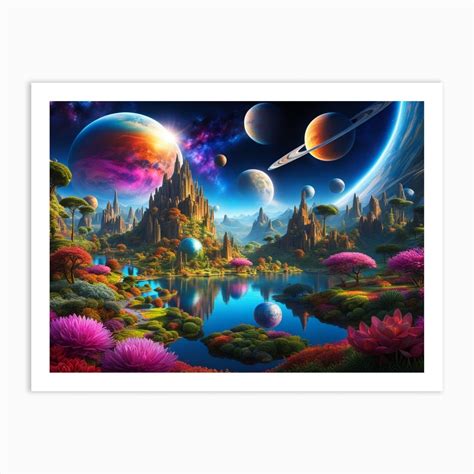 Utopian World Art Print by ---CUJO--- @ The-Steam-Punk-Mush-Room - Fy