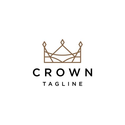 Crown logo design vector template 13929682 Vector Art at Vecteezy