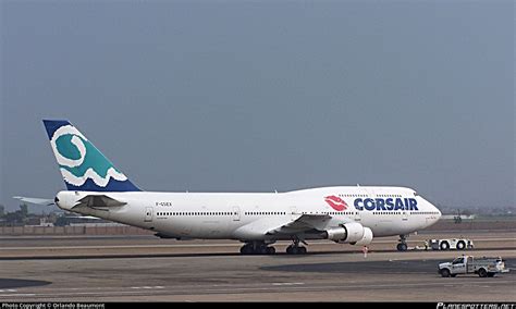 F Gsex Corsair Boeing 747 312 Photo By Orlando Beaumont Id 000104