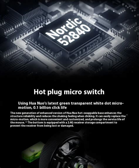 Rawm Sa Sh Pro Wireless Gaming Mouse Hot Swappable Micro Small Hand Wireless K