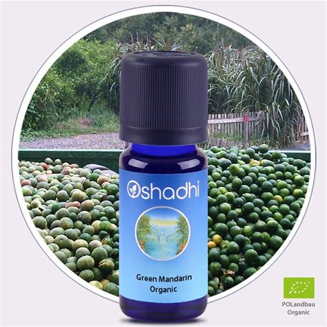 Green Mandarin Organic Essential Oil Oshadhi Essential Oils