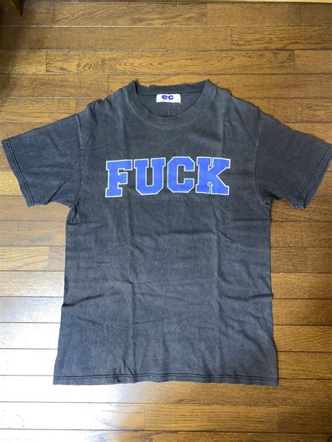 EC FUCK Tシャツ GOODENOUGH エレクトリックコテージ ブラック M readymade グッドイナフ 藤原ヒロシ 半袖Tシャツ 売買されたオークション情報yahooの商品