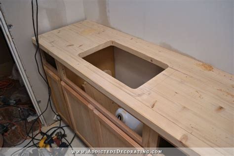 Diy Butcher Block Countertop Made For Under