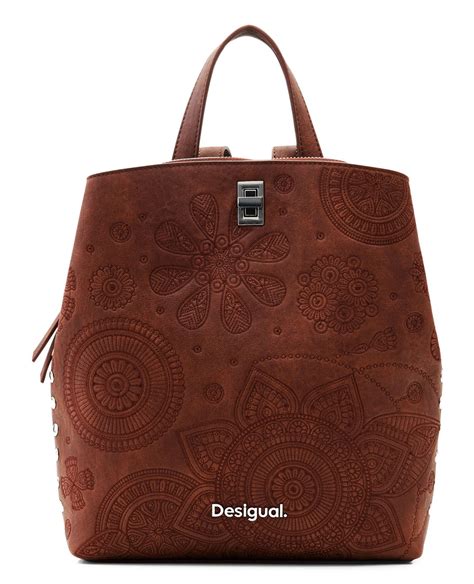 Desigual Freizeitrucksack Back Dejavu Sumy Mini Backpack Camel Modeherz