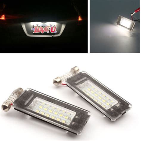 X Smd Error Free Led License Plate Light For Mini Cooper R R R