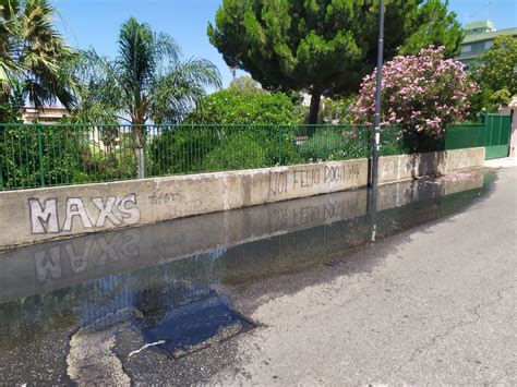 Reggio Calabria Fogna A Cielo Aperto