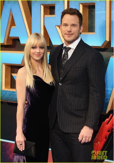 Photo Chris Pratt Anna Faris Guardians Premiere London Photo