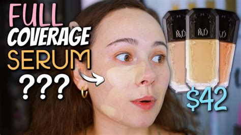 Kvd Beauty Good Apple Serum Foundation Dry Skin Wear Test Youtube