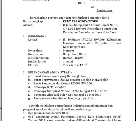 Contoh Surat Pengantar Dari Kepala Desa Kumpulan Surat Penting