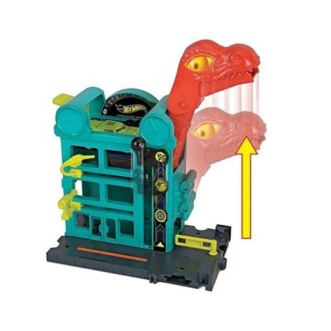 Hot Wheels City Zestaw Miejski Dino Warsztat Gfy Oficjalne Archiwum Allegro