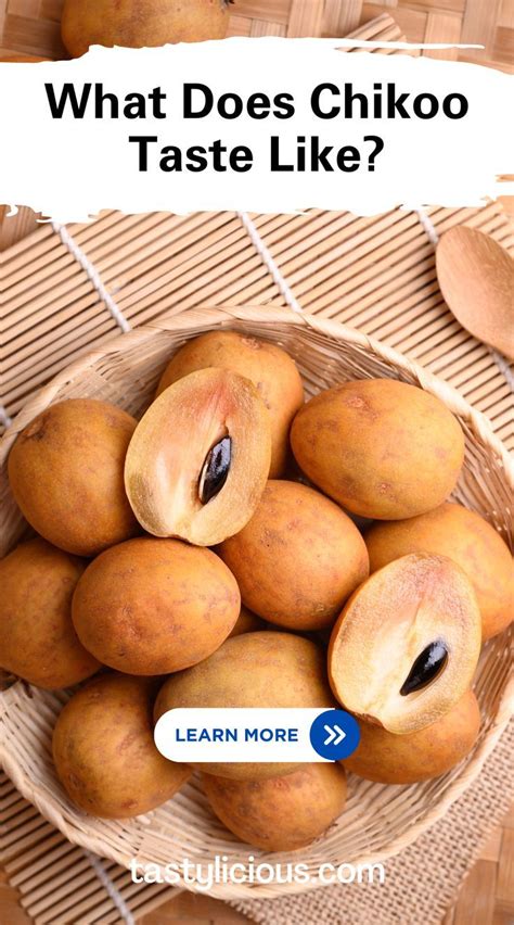 What Does Chikoo Taste Like AKA Sapodilla Tastylicious Green