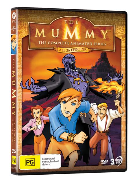 The Mummy The Complete Animated Series Dvd Via Vision Entertainment