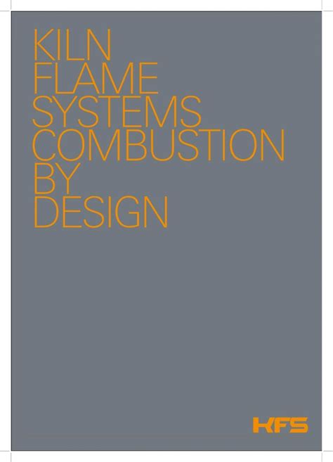 PDF KILN FLAME SYSTEMS COMBUSTION BY DESIGN 1 File Filarkiv Cboy