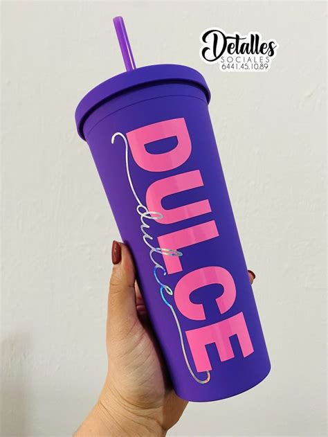 Vaso Personalizado Vinilos Vinilo Adhesivo Termos Personalizados