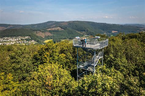 Aussichtspunkt Geoblick Ottoturm In Kirchen Herkersdorf