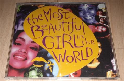 PRINCE THE Most Beautiful Girl In The World CD Single Pop Soul R B