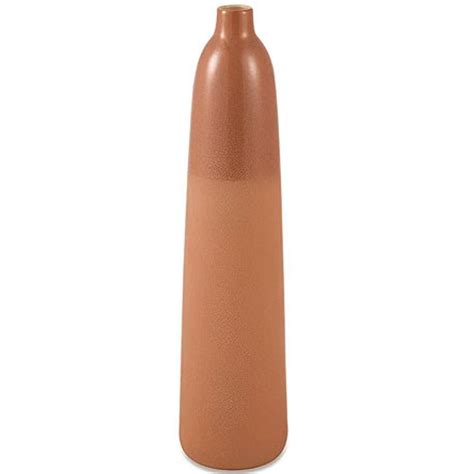 Vaso de cerâmica Areia nude cm Casas Bahia