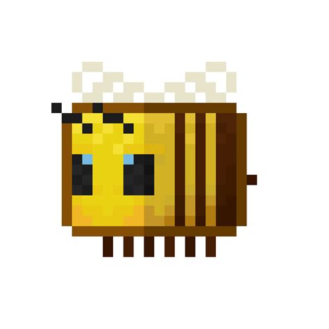 Was Bored Decided To Draw A Bee R Minecraft