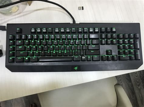 Razer BlackWidow Chroma RZ03-0122 AZERTY RGB Mechanical Gaming Keyboard ...