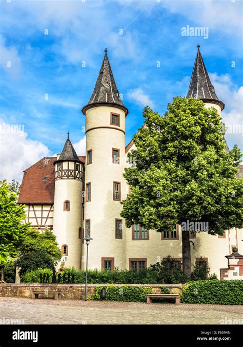 The Spessart Museum, Snow White Castle in Lohr am Main, Bavaria ...