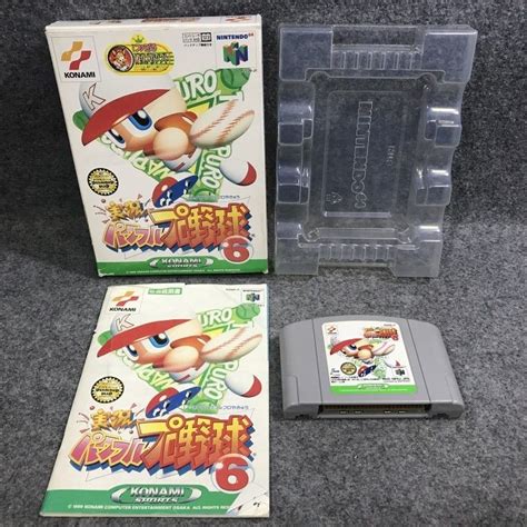 JIKKYOU POWERFUL PRO YAKYUU 6 JAP NINTENDO 64 N64